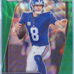 2024 Prizm Daniel Jones Green Wave 212 Giants