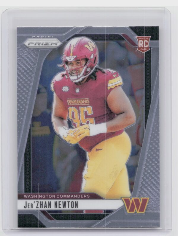 2024 Prizm Jer'Zhan Newton RC 351 Commanders