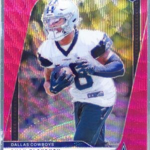 2024 Prizm Ryan Flournoy Pink Wave RC 387 Cowboys