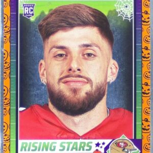 2024 Score-A-Treat Ricky Pearsall RC #42 49ers Rising Stars Orange Pumpkin