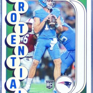 2024 Score Drake Maye RC #2 Patriots Protential