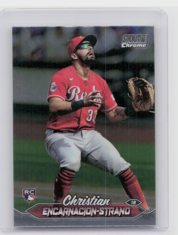 2024 Stadium Club Christian Encarnacion-Strand Chrome #5 Reds
