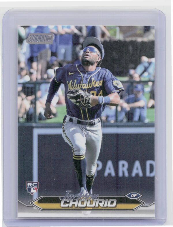 2024 Stadium Club Jackson Chourio RC #184 Brewers