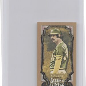 2024 Topps Allen & Ginter Rollie Fingers Mini Gold Border #327 Athletics