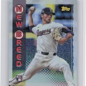 2024 Topps Archives Jack Leiter RC #99NB-23 Rangers 1999 Topps New Breed