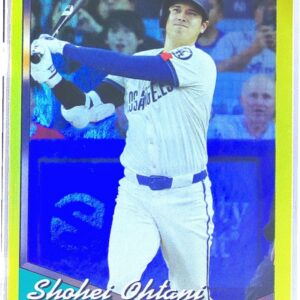 2024 Topps Archives Shohei Ohtani Yellow Foilboard #250 Dodgers