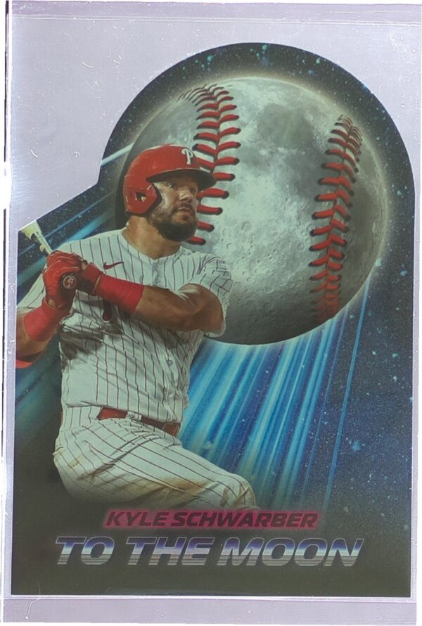 2024 Topps Big League Kyle Schwarber #TM-29 Phillies To the Moon Die Cuts
