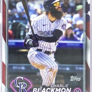 2024 Topps Charlie Blackmon Independence Day /76 #431 Rockies