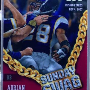 2024 Topps Chrome Adrian Peterson #SS-2 Vikings Sunday Swag Refractor