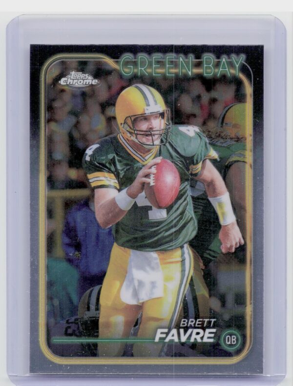 2024 Topps Chrome Brett Favre 71 Packers