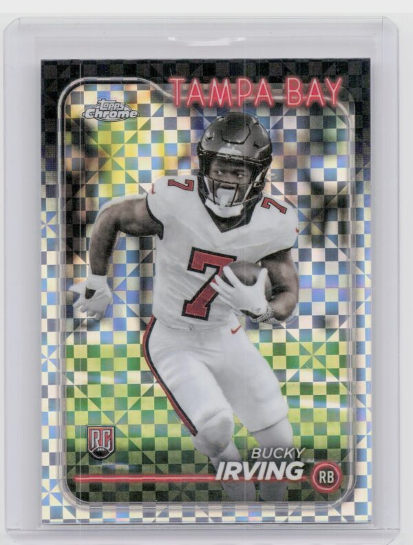 2024 Topps Chrome Bucky Irving X Fractor RC #226 Buccaneers