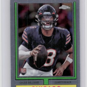 2024 Topps Chrome Caleb Williams 74TF-1 Bears 1974 Topps Football