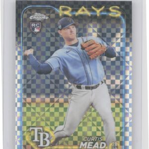 2024 Topps Chrome Curtis Mead X Fractors #209 Rays