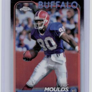 2024 Topps Chrome Eric Moulds Prism Refractor #12 Bills