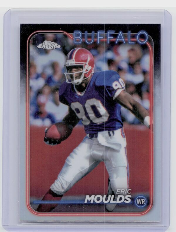 2024 Topps Chrome Eric Moulds Prism Refractor #12 Bills