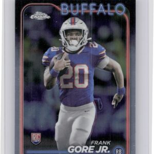 2024 Topps Chrome Frank Gore Jr. RC 260 Bills