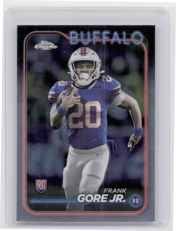 2024 Topps Chrome Frank Gore Jr. RC 260 Bills