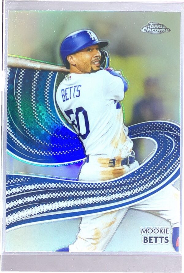 2024 Topps Chrome Mookie Betts #S-3 Dodgers Strokes