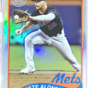 2024 Topps Chrome Pete Alonso #89CB-8 Mets 1989 Topps Baseball 35th Anniversary