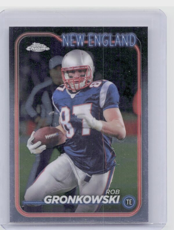 2024 Topps Chrome Rob Gronkowski 121 Patriots