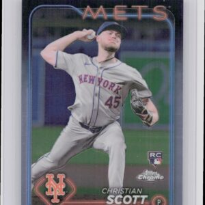 2024 Topps Chrome Update Christian Scott RC #USC110 Mets