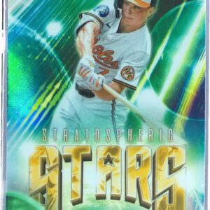 2024 Topps Chrome Update Jackson Holliday RC #SSC-12 Orioles Stratospheric Stars