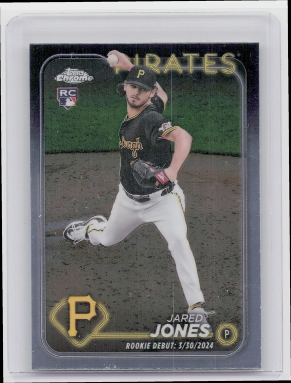 2024 Topps Chrome Update Jared Jones RC #USC43 Pirates