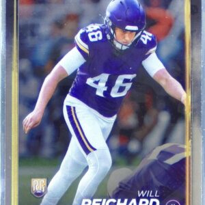 2024 Topps Chrome Will Reichard RC #277 Vikings
