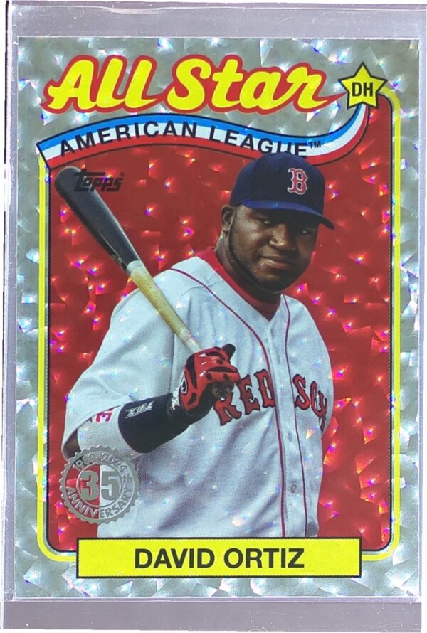 2024 Topps David Ortiz #89ASB-21 Sox 1989 35th Anniversary All Stars Foil