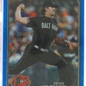 2024 Topps Dean Kremer Blue Holofoil /999 #336 Orioles