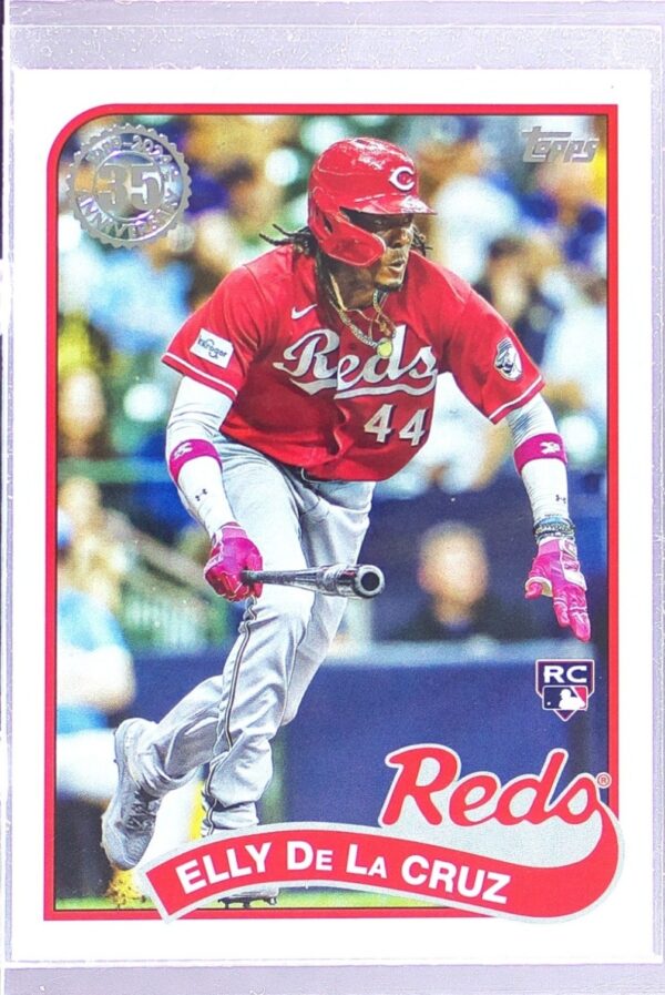 2024 Topps Elly De La Cruz #89B-69 Reds 1989 Topps Baseball 35th Anniversary
