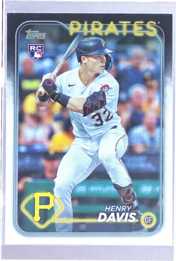 2024 Topps Henry Davis RC #295 Pirates