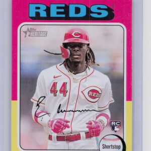 2024 Topps Heritage Mini Elly De La Cruz #473 Reds