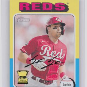 2024 Topps Heritage Mini Spencer Steer #235 Reds