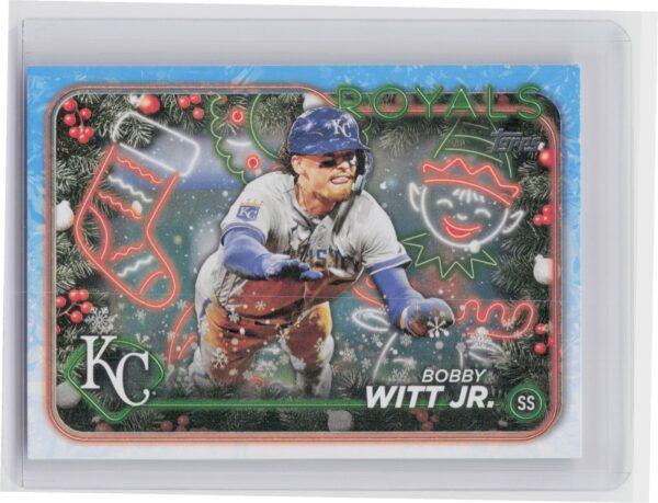2024 Topps Holiday Bobby Witt Jr. H111 Royals