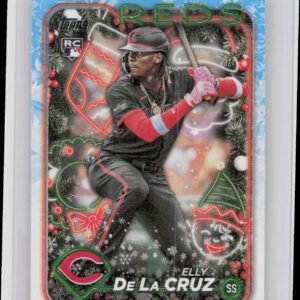 2024 Topps Holiday Elly De La Cruz RC #H102 Reds