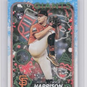 2024 Topps Holiday Kyle Harrison Rookie H175 Giants