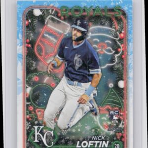 2024 Topps Holiday Nick Loftin RC #H30 Royals