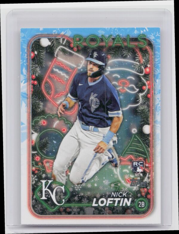 2024 Topps Holiday Nick Loftin RC #H30 Royals