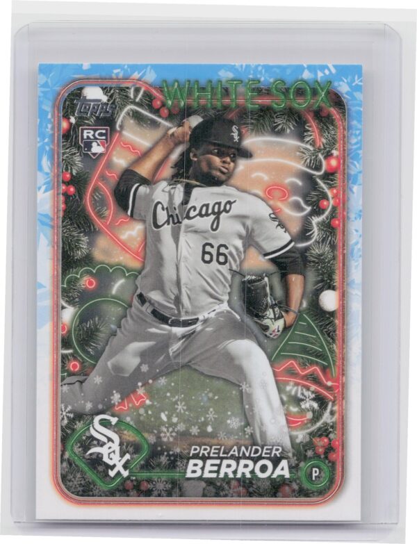 2024 Topps Holliday Prelander Berroa Rookie H182 White Sox