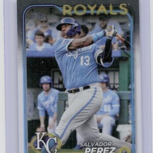 2024 Topps Salvador Perez Royal Blue #24 Royals