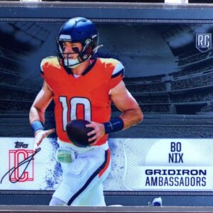 2024 Topps Signature Class Bo Nix RC #GA-4 Broncos Gridiron Ambassadors