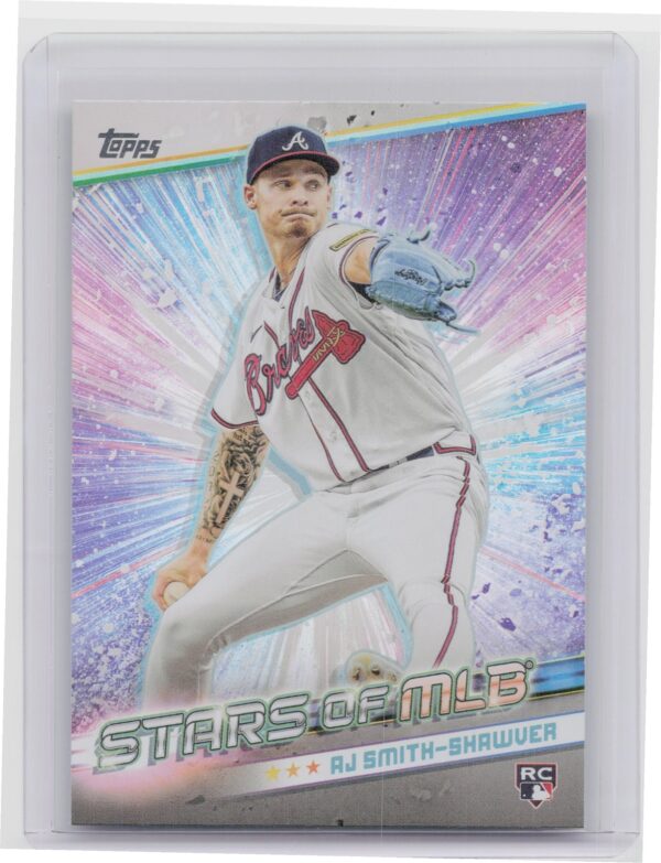2024 Topps Update AJ Smith-Shawver RC #SMLB-75 Braves Stars of MLB