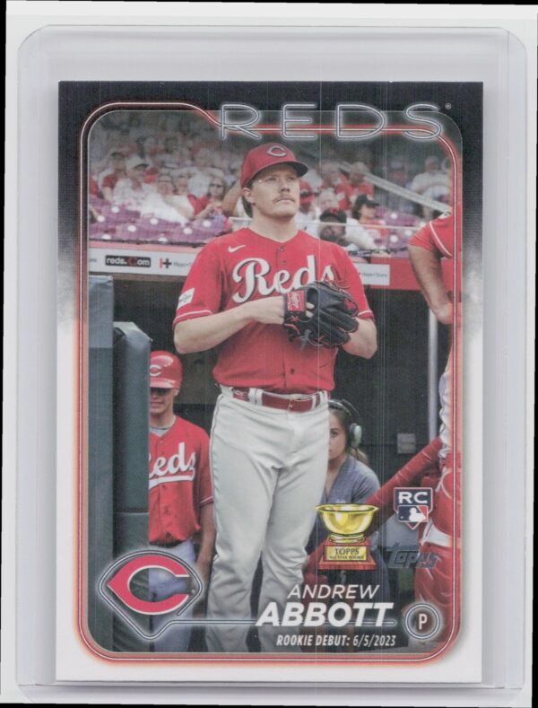 2024 Topps Update Andrew Abbott RC #US304 Reds