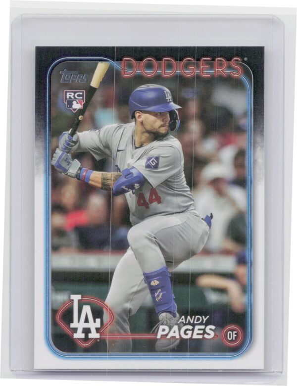 2024 Topps Update Andy Pages RC #US221 Dodgers