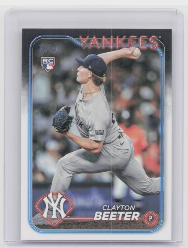 2024 Topps Update Clayton Beeter RC #US59 Yankees