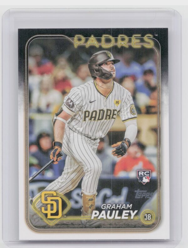 2024 Topps Update Graham Pauley RC #US84 Padres