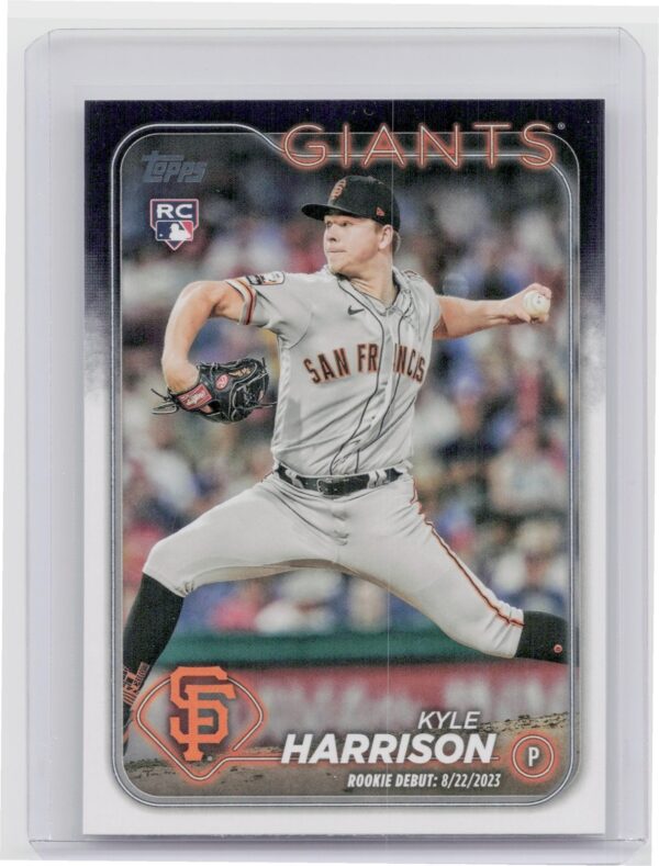 2024 Topps Update Kyle Harrison #US83 Giants