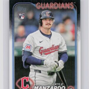 2024 Topps Update Kyle Manzardo RC #US337 Guardians