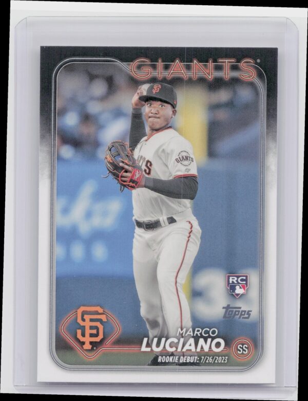 2024 Topps Update Marco Luciano RC #US217 Giants